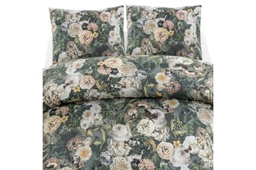 Dynetrekksett Dobbeltseng 3-Dels Abigail Grønn - Borganäs - Tekstiler & tepper - Sengetøy - Sengesett