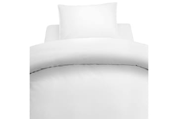 Dynetrekksett Dobbeltseng 3-dels vasket - Hvit - Tekstiler & tepper - Sengetøy - Sengesett