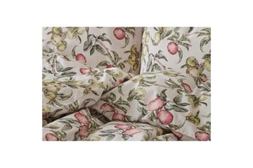 Dynetrekksett Enkeltseng 2-Delers Äppellunden Multi - Grå - Tekstiler & tepper - Sengetøy