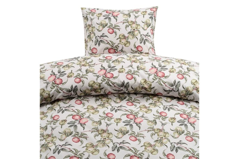 Dynetrekksett Enkeltseng 2-Delers Äppellunden Multi, Grå