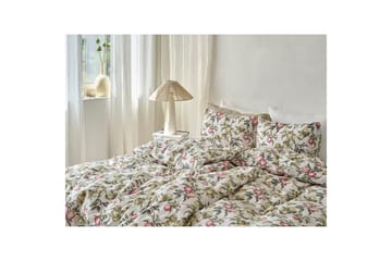 Dynetrekksett Enkeltseng 2-Delers Äppellunden Multi - Grå - Tekstiler & tepper - Sengetøy