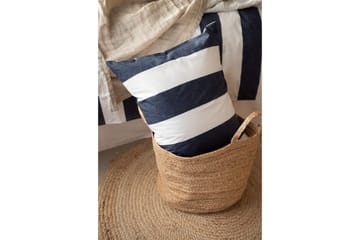 Dynetrekksett Enkeltseng 2-Delers Block stripe - Marineblå - Tekstiler & tepper - Sengetøy - Sengesett