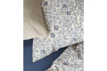 Dynetrekksett Enkeltseng 2-Delers Botanique - Blå - Tekstiler & tepper - Sengetøy