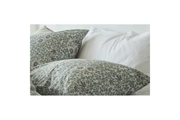 Dynetrekksett Enkeltseng 2-Delers Botanique - Grønn - Tekstiler & tepper - Sengetøy