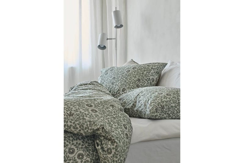 Dynetrekksett Enkeltseng 2-Delers Botanique - Grønn - Tekstiler & tepper - Sengetøy