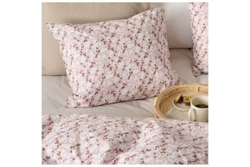 Dynetrekksett Enkeltseng 2-Delers Tindved Peach - Brun - Tekstiler & tepper - Sengetøy