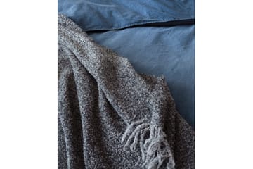 Dynetrekksett Enkeltseng 2-Delers Vasket - Marineblå - Tekstiler & tepper - Sengetøy - Sengesett