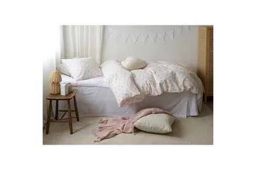 Dynetrekksett Enkeltseng 2-Delers Pære Rosa - Rosa - Tekstiler & tepper - Sengetøy