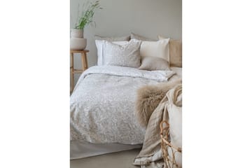 Dynetrekksett Enkeltseng 2-Dels Garden - Greige - Tekstiler & tepper - Sengetøy - Sengesett