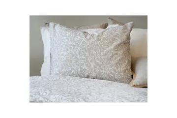 Dynetrekksett Enkeltseng 2-Dels Garden - Greige - Tekstiler & tepper - Sengetøy