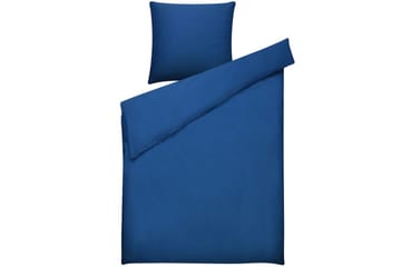Dynetrekksett Harmonridge Blå, 200x135 cm - Blå, 200x135 cm - Tekstiler & tepper - Sengetøy - Sengesett