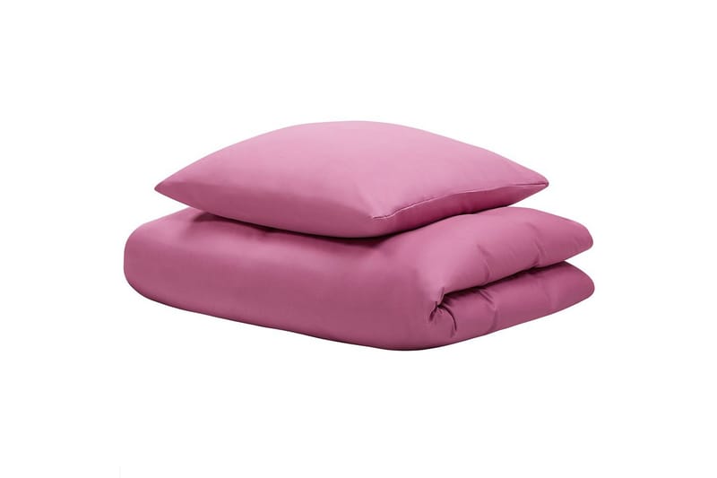 Dynetrekksett Harmonridge Rosa, 200x135 cm - Rosa, 200x135 cm - Tekstiler & tepper - Sengetøy - Sengesett