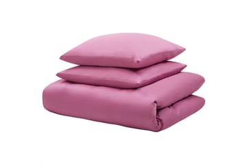 Dynetrekksett Harmonridge Rosa, 220x155 cm - Rosa, 220x155 cm - Tekstiler & tepper - Sengetøy