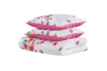 Dynetrekksett Larynhill 220x155 cm - 220x155 cm - Tekstiler & tepper - Sengetøy - Sengesett