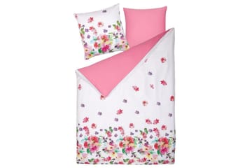 Dynetrekksett Larynhill 220x155 cm - 220x155 cm - Tekstiler & tepper - Sengetøy - Sengesett