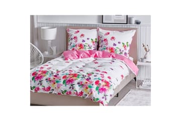 Dynetrekksett Larynhill 220x155 cm - 220x155 cm - Tekstiler & tepper - Sengetøy - Sengesett