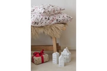 Dynetrekksett til Sprinkelseng 2-delt Fingal Jul Hvit - Hvit - Tekstiler & tepper - Sengetøy