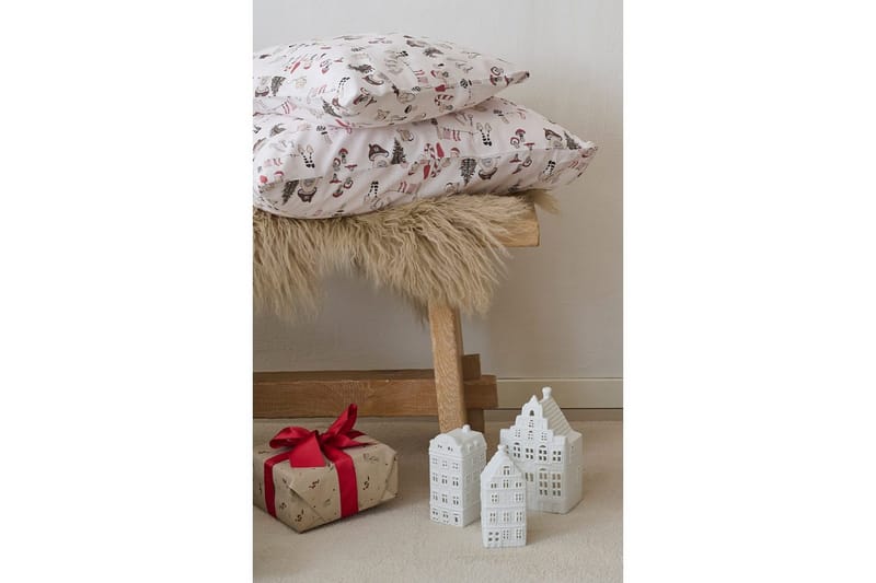 Dynetrekksett til Sprinkelseng 2-delt Fingal Jul Hvit - Hvit - Tekstiler & tepper - Sengetøy