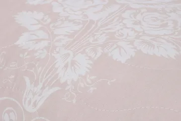 EnLora Home Sengeteppe Dobbelt 200x220+2 Putetrekk - Beige/Hvit - Tekstiler & tepper - Sengetøy - Sengesett