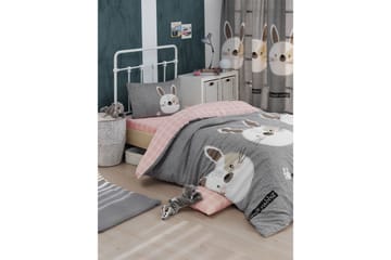 Eponj Home Sengesett - Grå - Tekstiler & tepper - Sengetøy - Sengesett