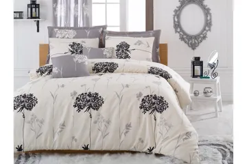 Eponj Home Sengesett - Grå - Tekstiler & tepper - Sengetøy - Sengesett