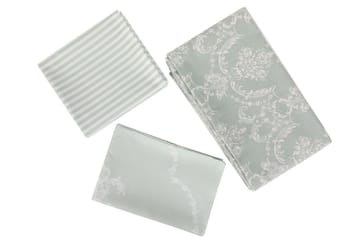 Eponj Home Sengeteppe - Grønn/Hvit - Tekstiler & tepper - Sengetøy