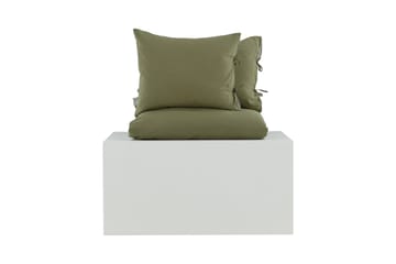 Jenna sengesett 2-delt 220x240/50x60 cm - Grønn - Tekstiler & tepper - Sengetøy