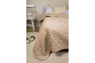 Jilly Sengeteppe 260x260 cm - Beige - Tekstiler & tepper - Sengetøy
