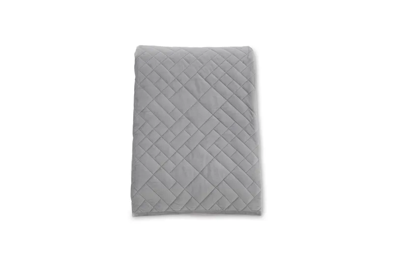 Jilly Sengeteppe 260x260 cm, Lysegrå