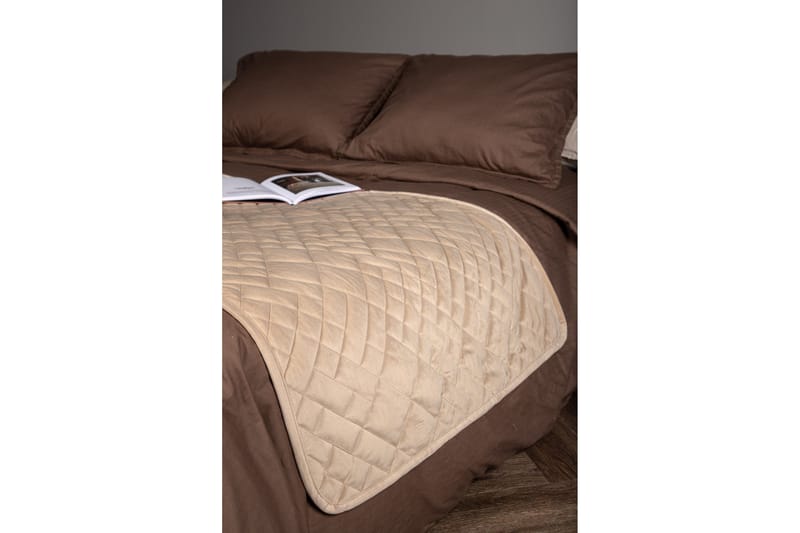 Jilly Sengeteppe 80x260 cm - Beige - Tekstiler & tepper - Sengetøy