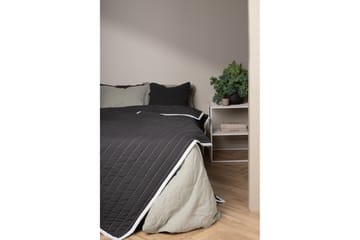 Juni Sengeteppe 180x260 cm - Antracit - Tekstiler & tepper - Sengetøy