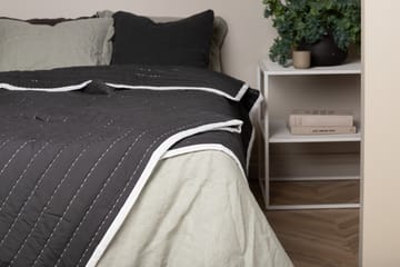 Juni Sengeteppe 180x260 cm - Antracit - Tekstiler & tepper - Sengetøy