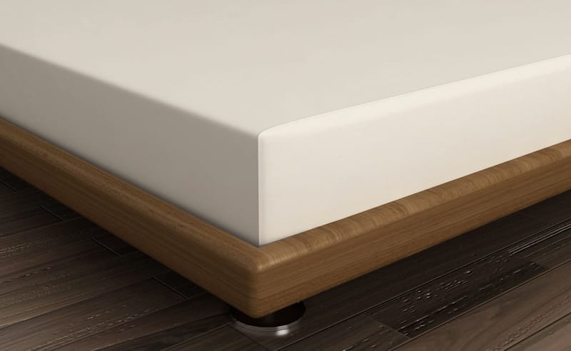 Cream formsyd laken 140x190 cm - Krem - Tekstiler & tepper - Sengetøy - Laken - Dra på laken