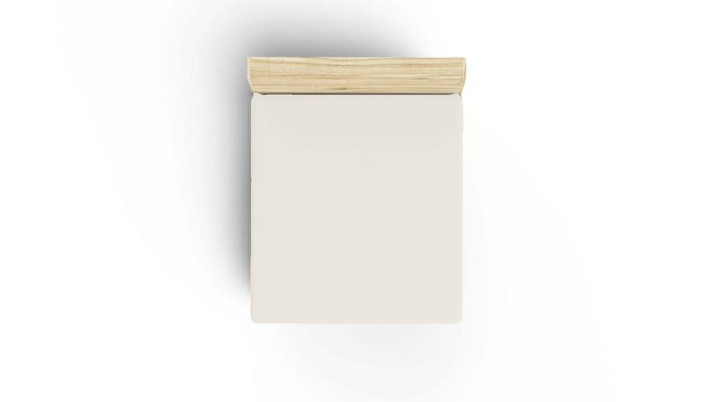 Cream formsyd laken 140x190 cm, Krem