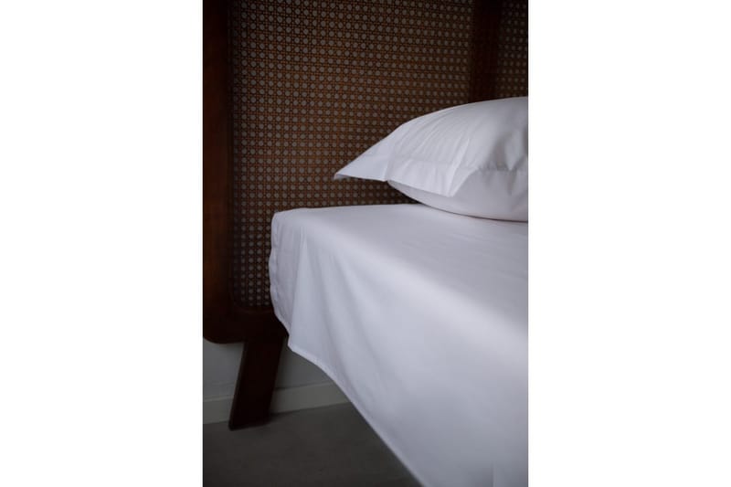 Laken Egyptisk Bomull Hvit - 180 x 270 cm - Tekstiler & tepper - Sengetøy