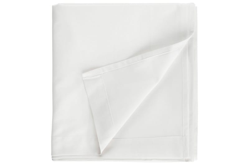 Laken Grunnleggende Rullet Hvit, 150 x 250 cm