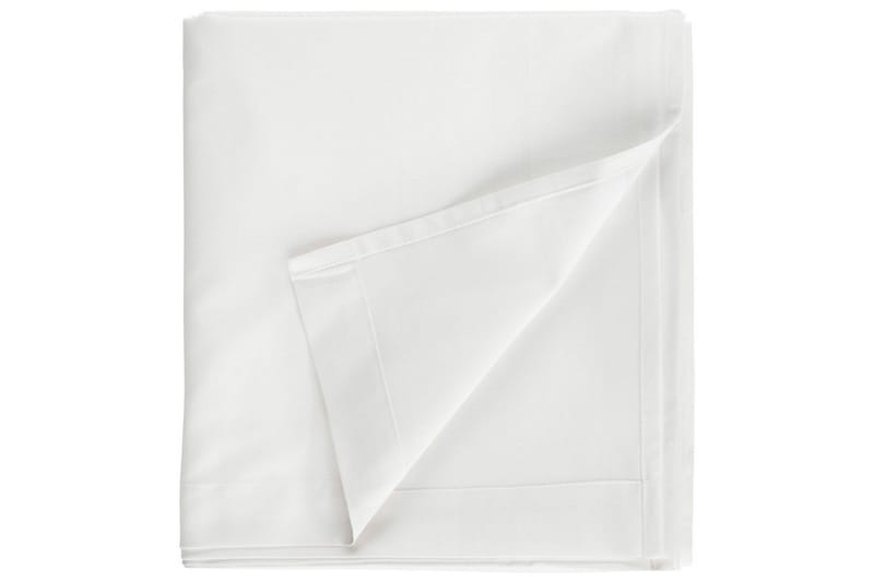 Laken Grunnleggende Rullet Hvit, 240 x 260 cm