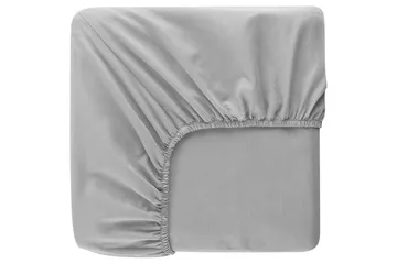 Laken med strikk Borganäs of Sweden - 60 x 120 cm, Lysegrå - Tekstiler & tepper - Sengetøy - Laken - Dra på laken