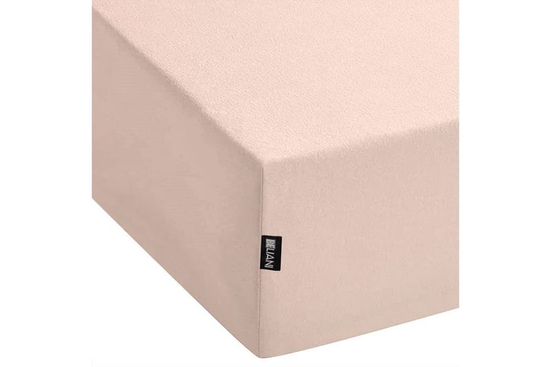 Laken med strikk Hofuf Beige, 140x200 cm - Beige, 140x200 cm - Tekstiler & tepper - Sengetøy - Laken - Dra på laken