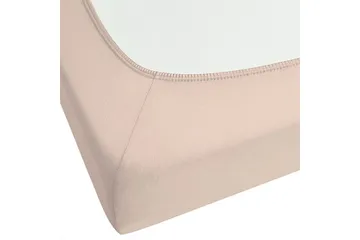 Laken med strikk Hofuf Beige, 140x200 cm - Beige, 140x200 cm - Tekstiler & tepper - Sengetøy - Laken - Dra på laken