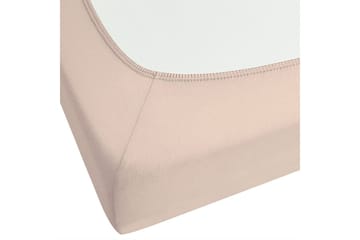 Laken med strikk Hofuf Beige, 180x200 cm - Beige, 180x200 cm - Tekstiler & tepper - Sengetøy - Laken - Dra på laken