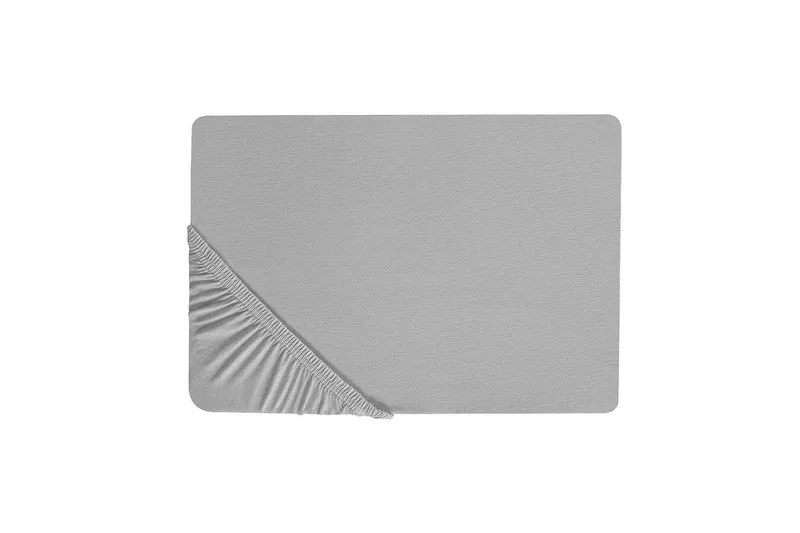 Laken med strikk Hofuf Grå, 140x200 cm, Grå, 140x200 cm