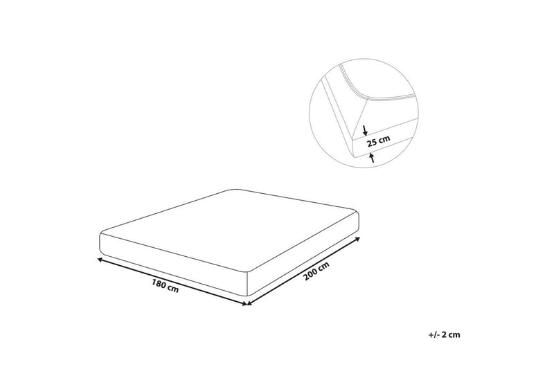 Laken med strikk Hofuf Rosa, 180x200 cm - Rosa, 180x200 cm - Tekstiler & tepper - Sengetøy - Laken - Dra på laken