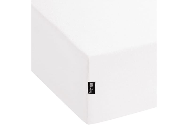 Laken med strikk Janbu Hvit, 200x200 cm - Hvit, 200x200 cm - Tekstiler & tepper - Sengetøy - Laken - Dra på laken