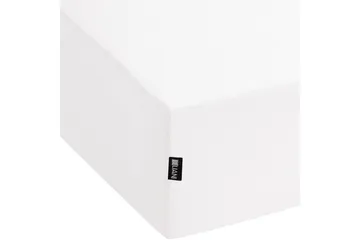 Laken med strikk Janbu Hvit, 90x200 cm - Hvit, 90x200 cm - Tekstiler & tepper - Sengetøy - Laken - Dra på laken