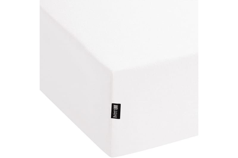Laken med strikk Janbu Hvit, 90x200 cm - Hvit, 90x200 cm - Tekstiler & tepper - Sengetøy - Laken - Dra på laken
