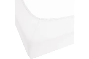 Laken med strikk Janbu Hvit, 90x200 cm - Hvit, 90x200 cm - Tekstiler & tepper - Sengetøy - Laken - Dra på laken