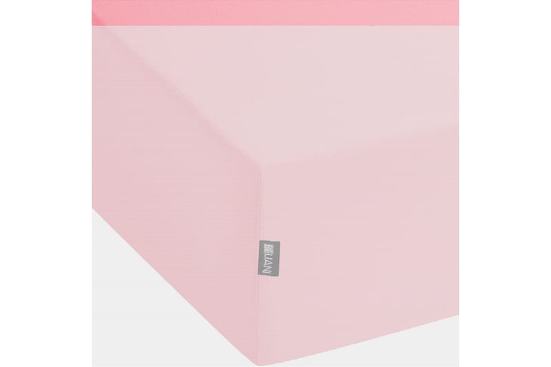 Laken med strikk Janbu Korall, 160x200 cm - Korall, 160x200 cm - Tekstiler & tepper - Sengetøy - Laken - Dra på laken