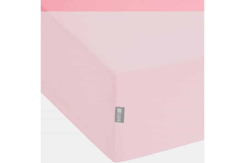 Laken med strikk Janbu Korall, 160x200 cm - Korall, 160x200 cm - Tekstiler & tepper - Sengetøy - Laken - Dra på laken
