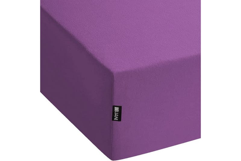 Laken med strikk Janbu Lilla, 140x200 cm - Lilla, 140x200 cm - Tekstiler & tepper - Sengetøy - Laken - Dra på laken